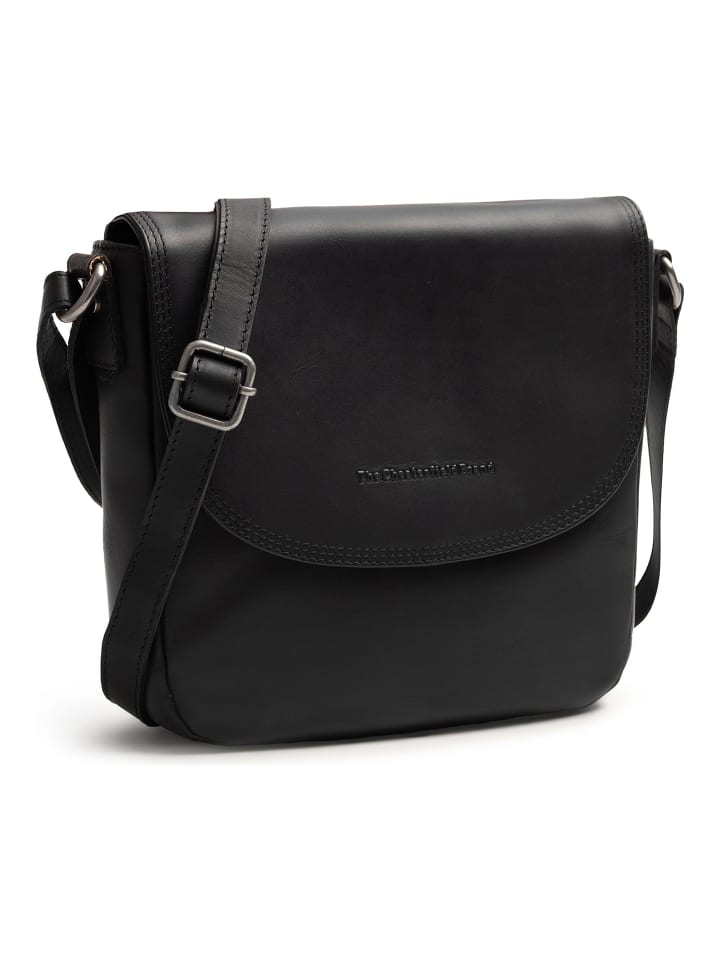 Vayana Umhängetasche Leder 22 cm black