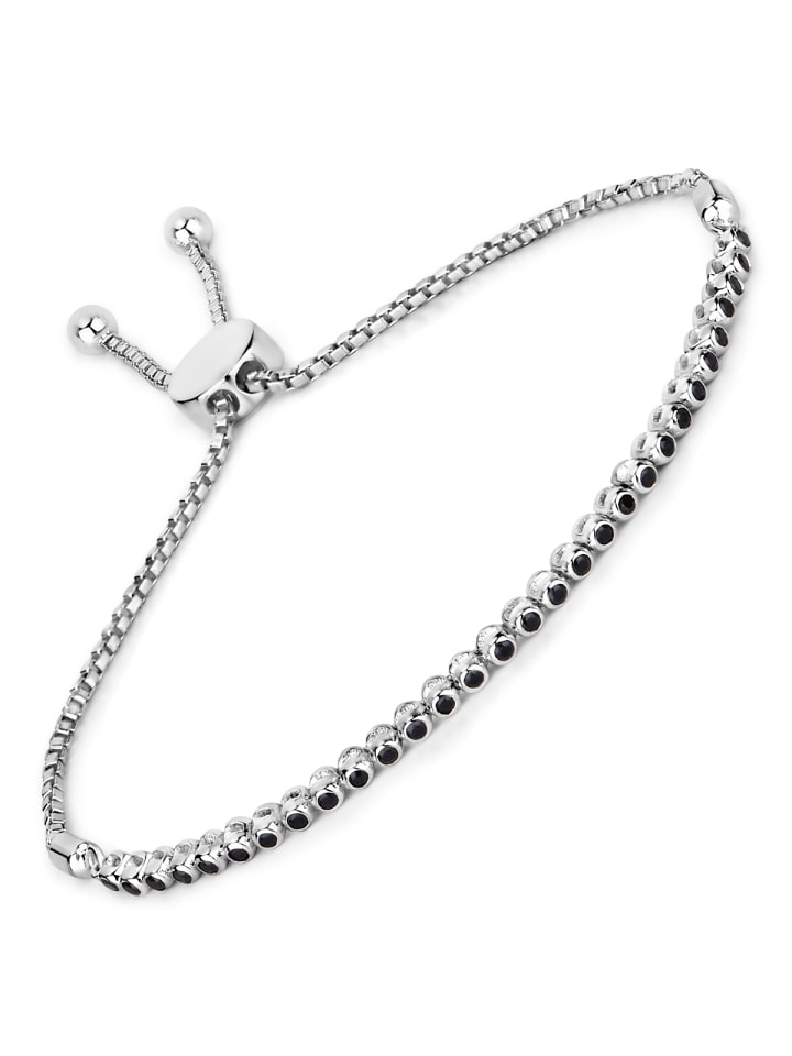 Armband aus Sterling Silber mit Spinell in silber