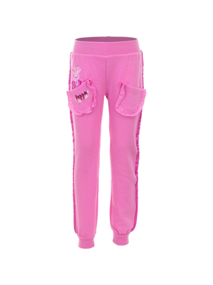 Jogginghose Trainingshose Sweathose Hose für Kinder in Pink, Schwarz