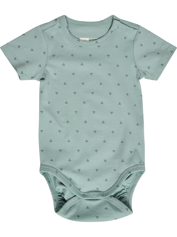 Druckknopf Strampler Hmlbeesy Lebensstil Kinder in BLUE SURF