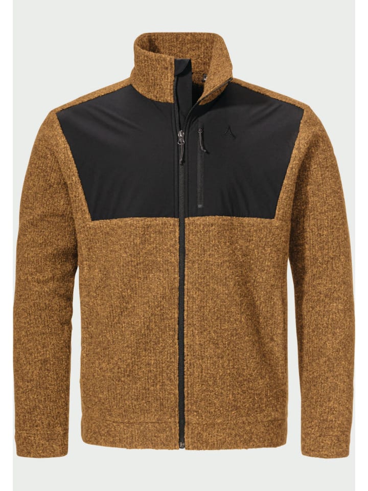 Fleecejacke in braun