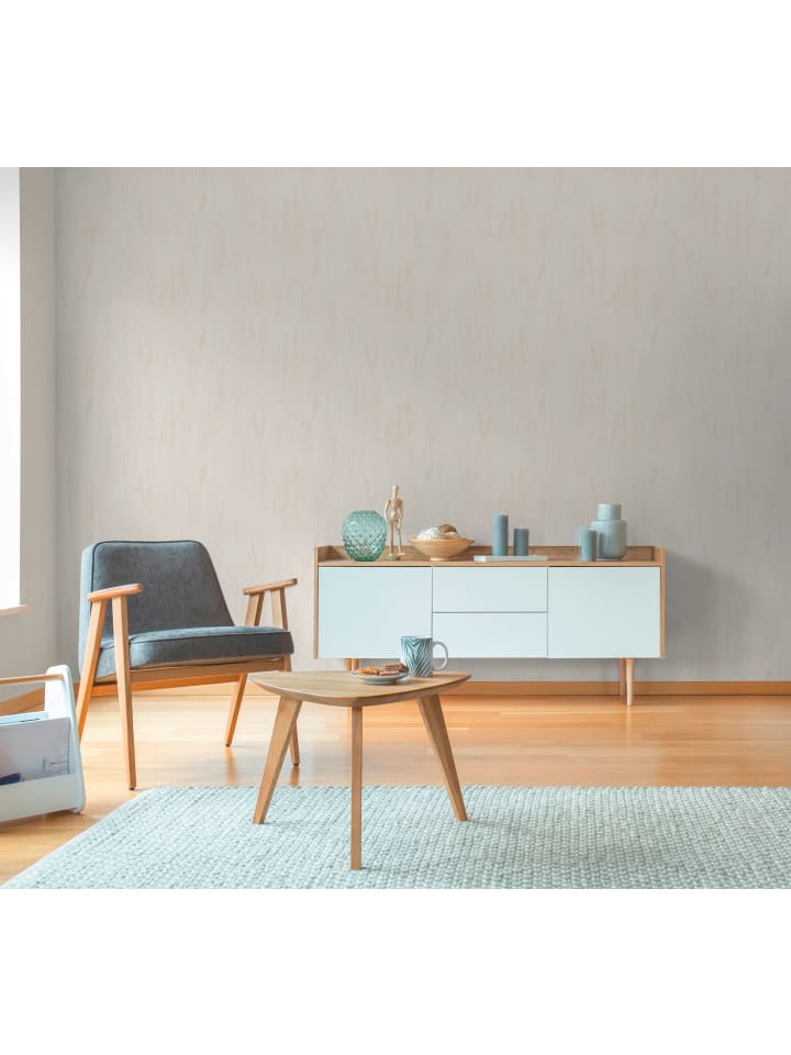 Tapete Wild Meadow in Sand-Beige