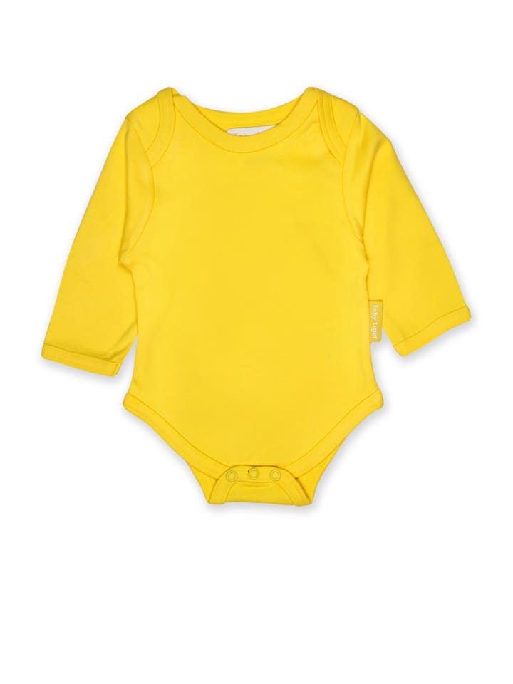 Baby Langarmbody in gelb