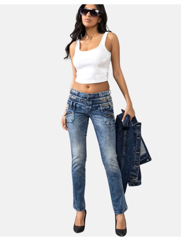 Jeans in Blau