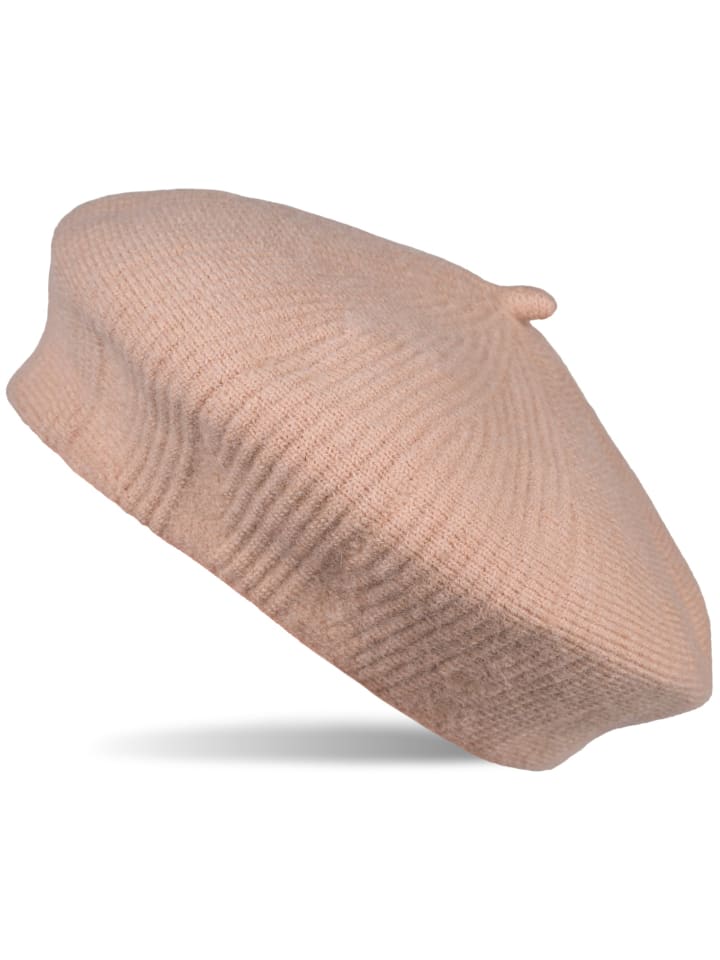 Baskenmütze in Altrose