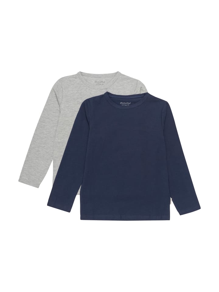 Langarmshirt MIBasic in Blau