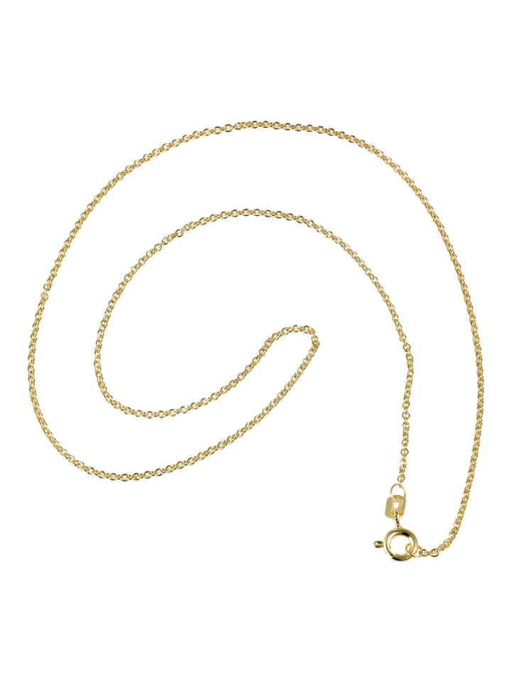 Unisex Halskette – Ankerkette aus 333 Gold 50 cm in gold
