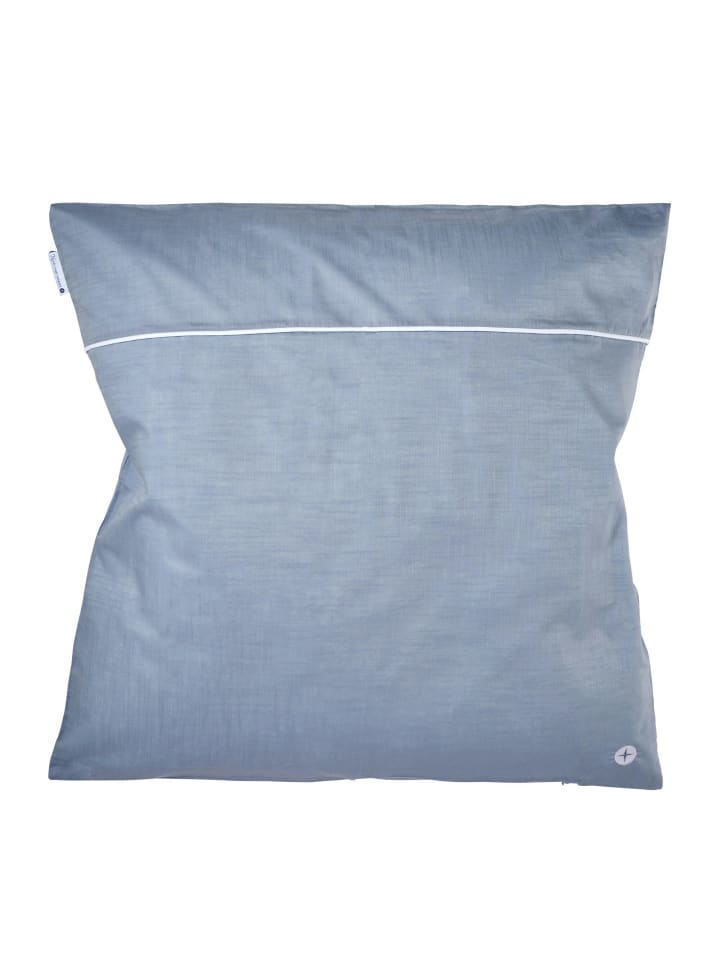 Babybettwäsche Blau Grau