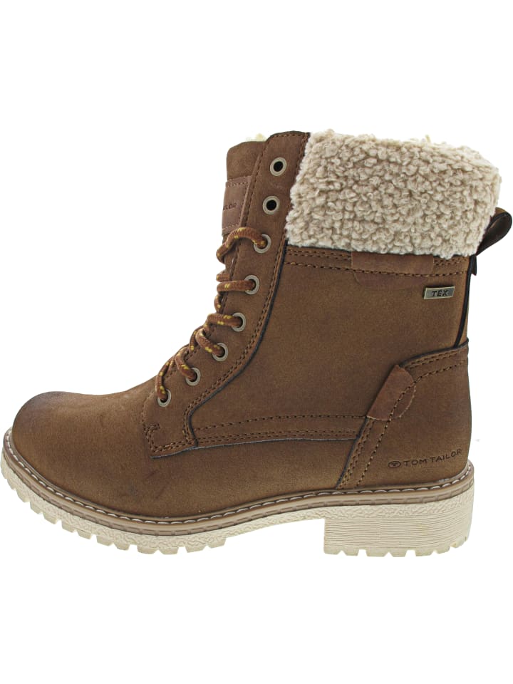 Schnürstiefel Braun