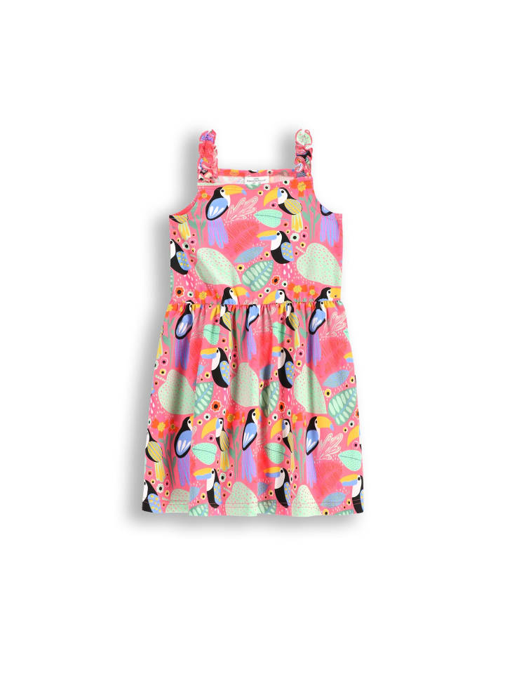 Kleid in bunt