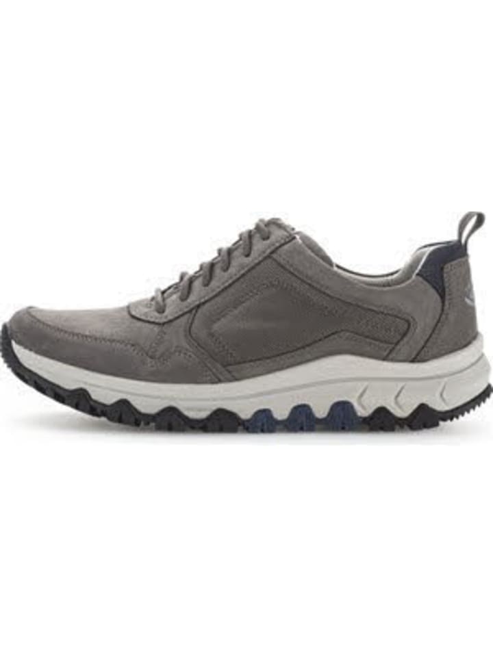 Schnürschuh in grau