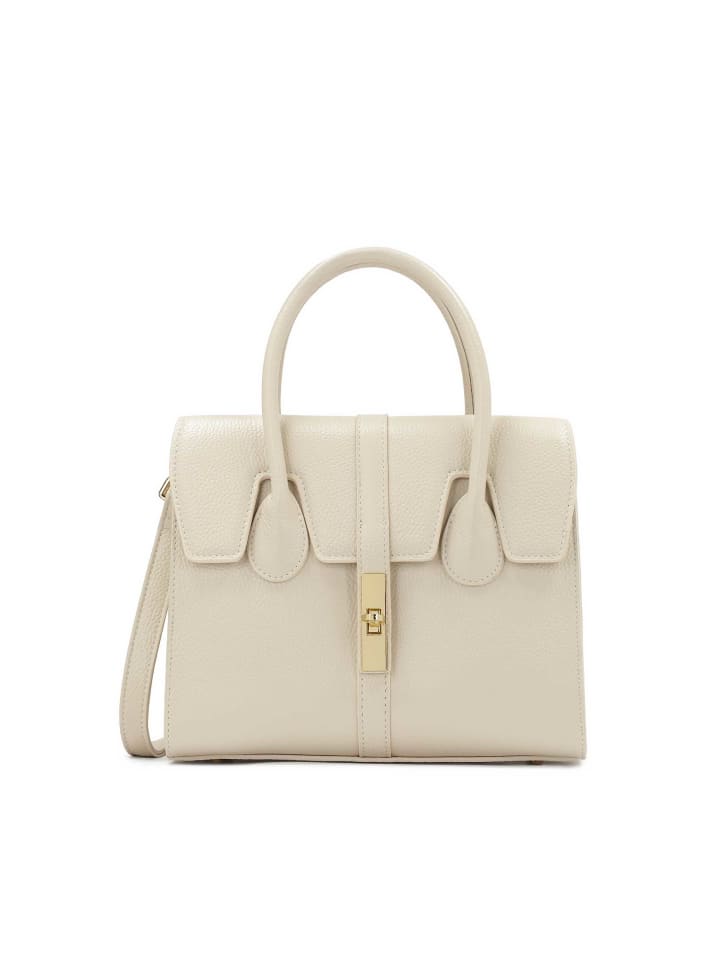 Schultertaschen in Creme
