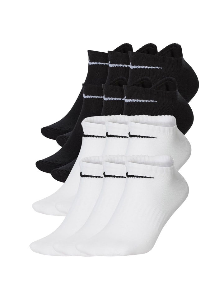 Socken 12er Pack in Schwarz/Weiß
