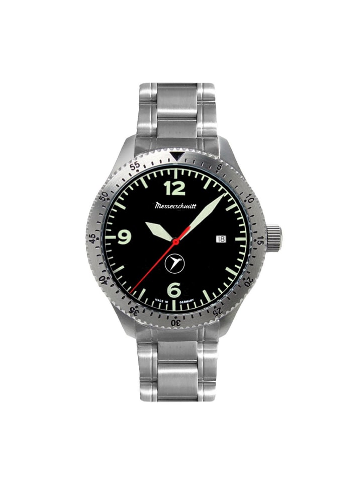 Quarzuhr ME-98152MB in Silber