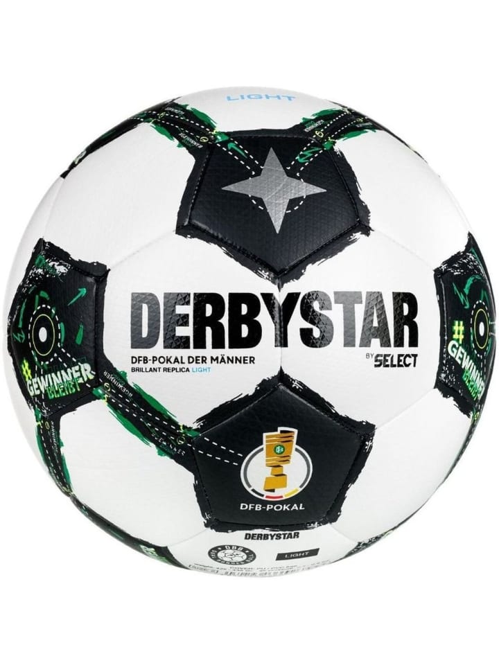 Fußball "Dfb-Pokal Brillant Replica Light V25" in Weiß