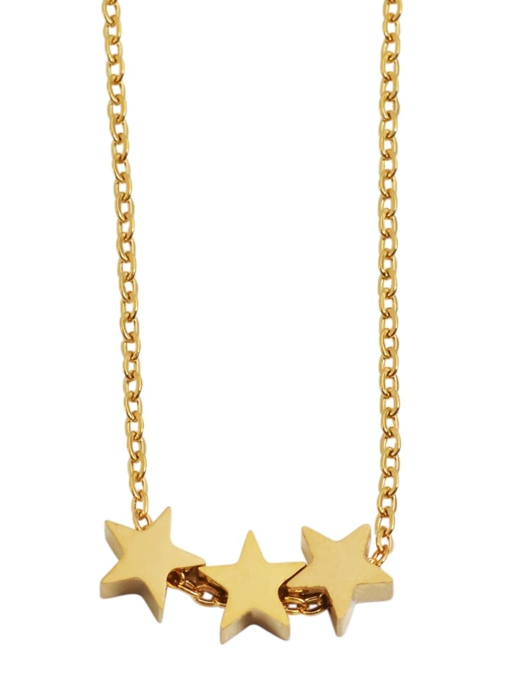 Mädchen Halskette mit Anhänger – aus Edelstahl in gold