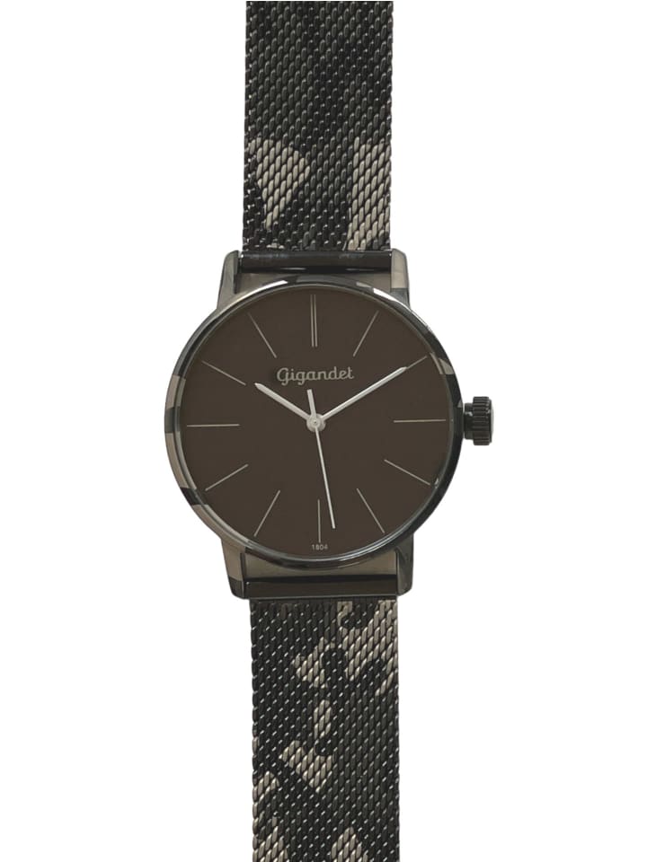 Quarzuhr "MINIMALISM" in Camouflage/Schwarz