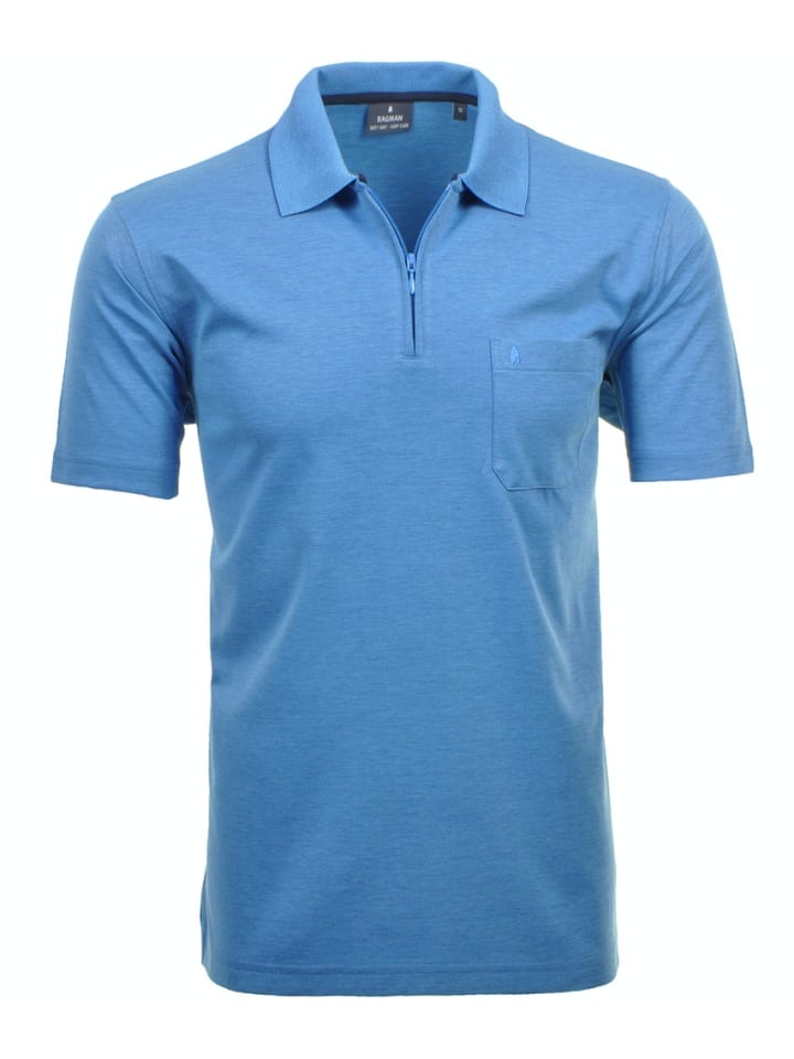 Polo in blau