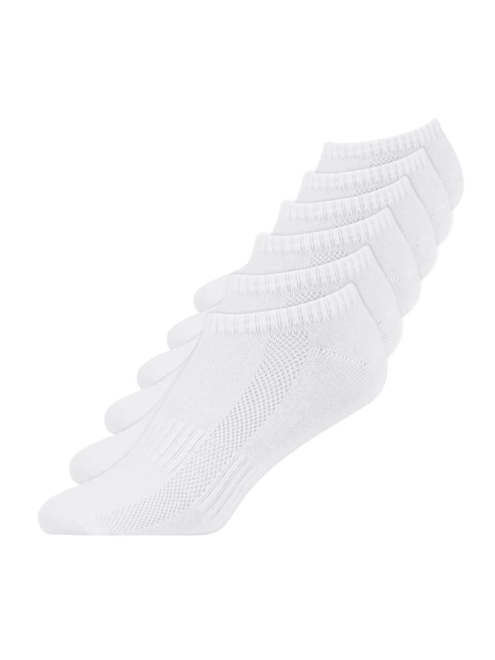 SNOCKS Sneaker Socken aus Bio-Baumwolle 6 Paar in Weiß günstig kaufen |  limango