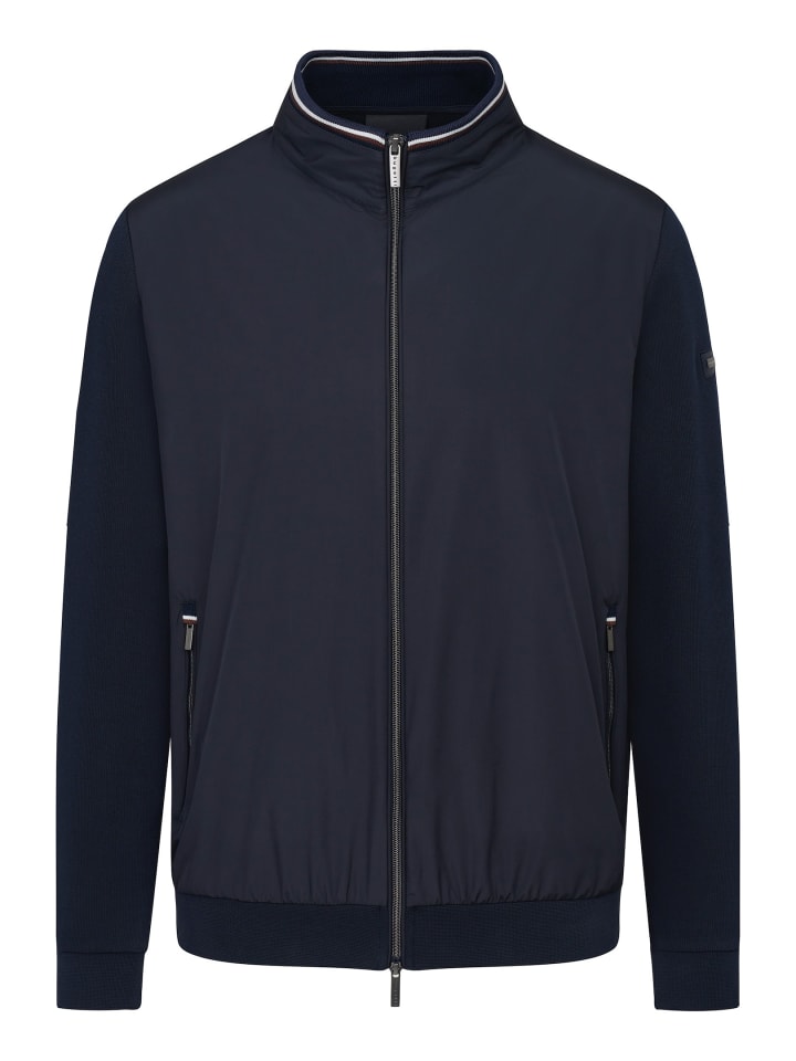 Sweatjacke in 390-marine