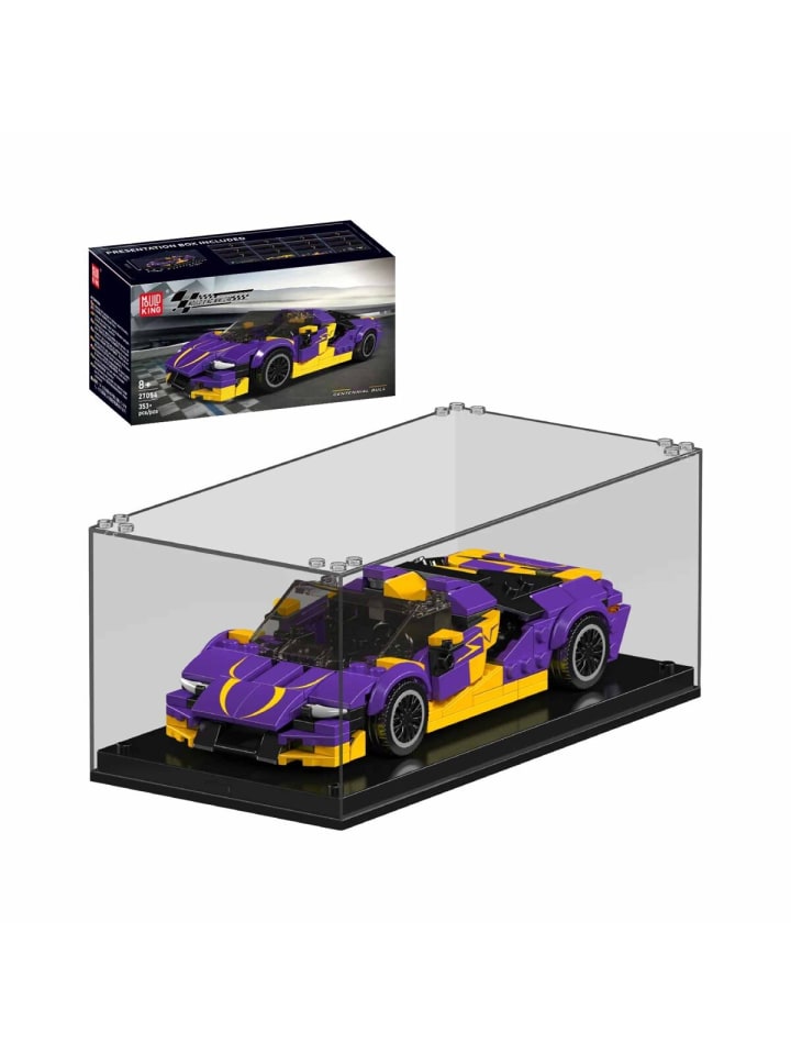 Mould King 27054 Centennial Bull + Showcase