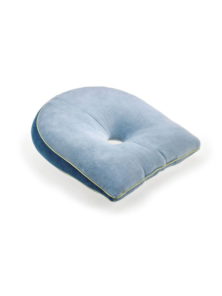 Keilkissen in Blau