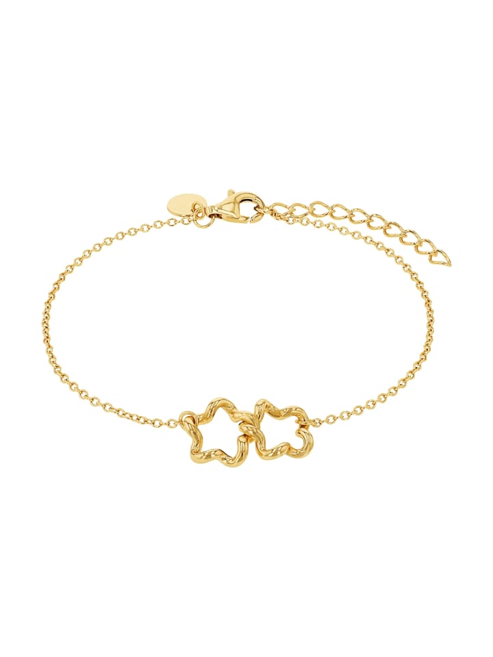 Armband Silber 925, gelbvergoldet in Gold