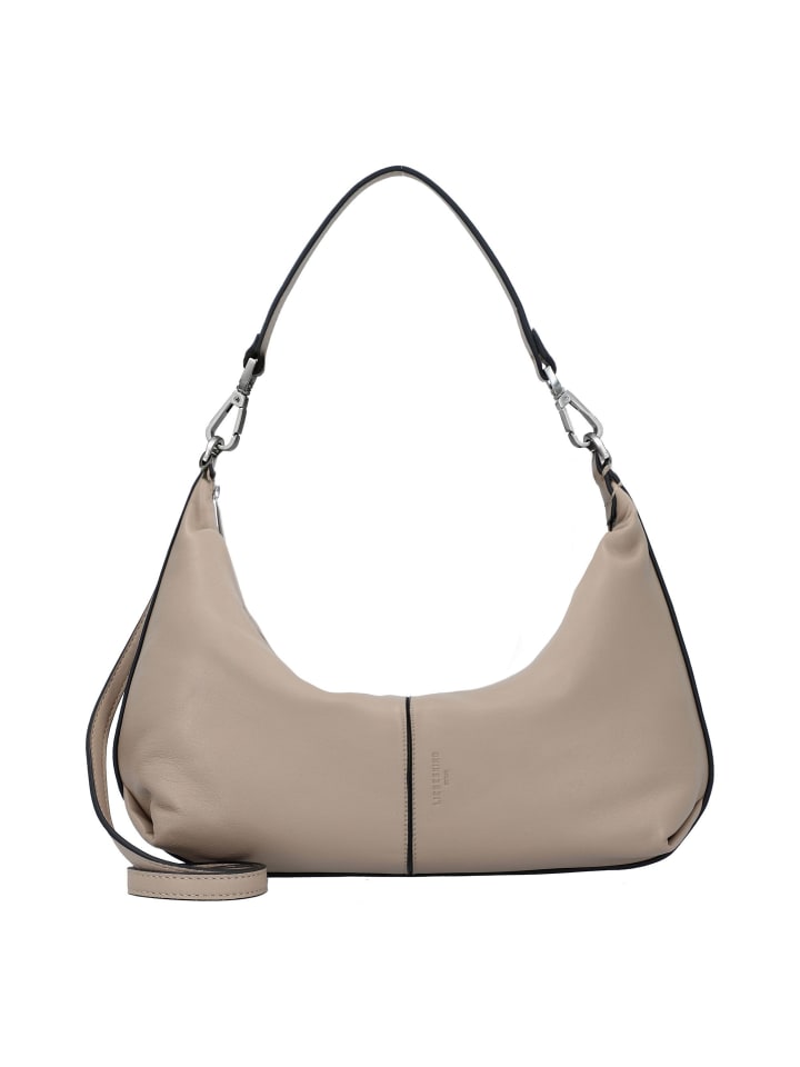 Paris Umhängetasche Leder 34 cm stone
