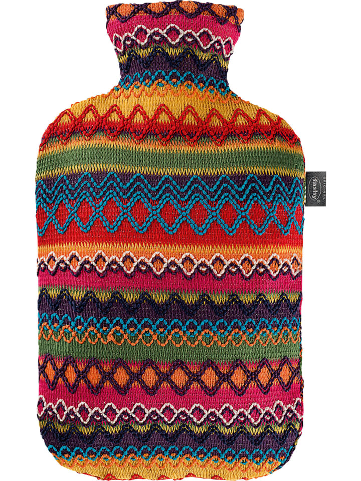 Wärmflasche in bunt