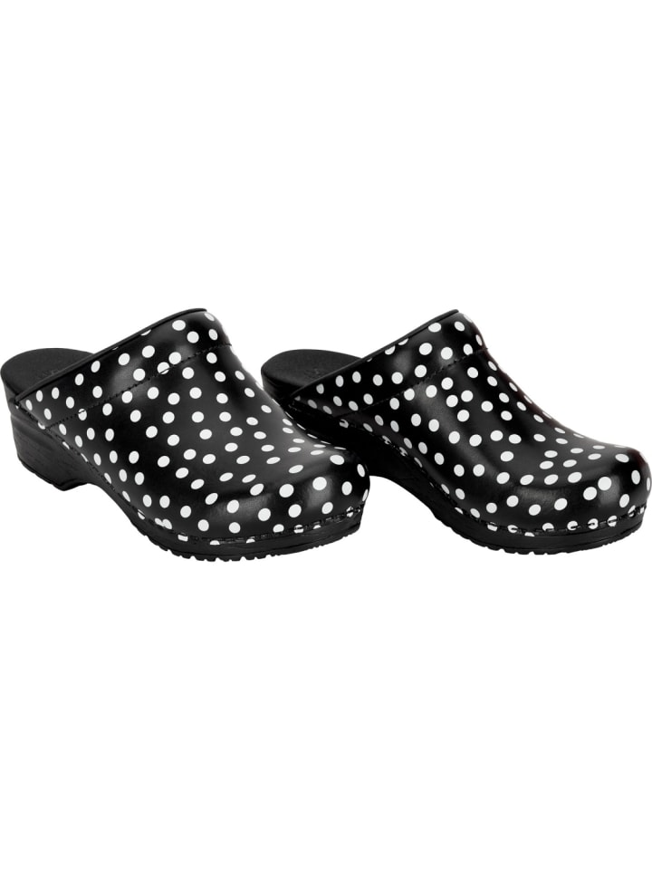 Clog "Original-Fenja Open" in Schwarz