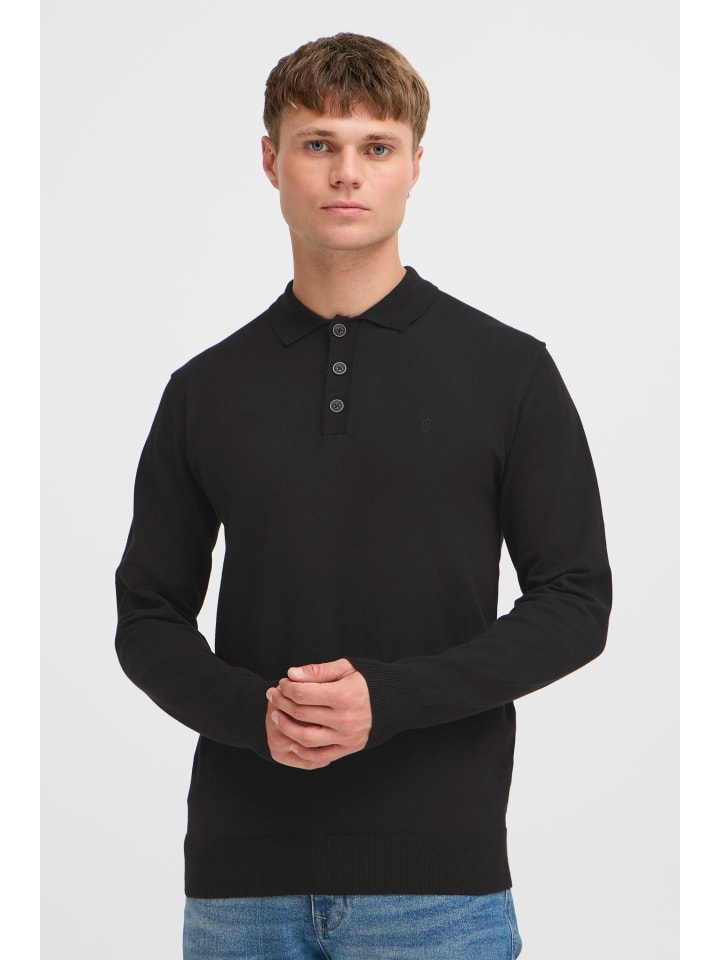Strickpullover IDBellox in Schwarz