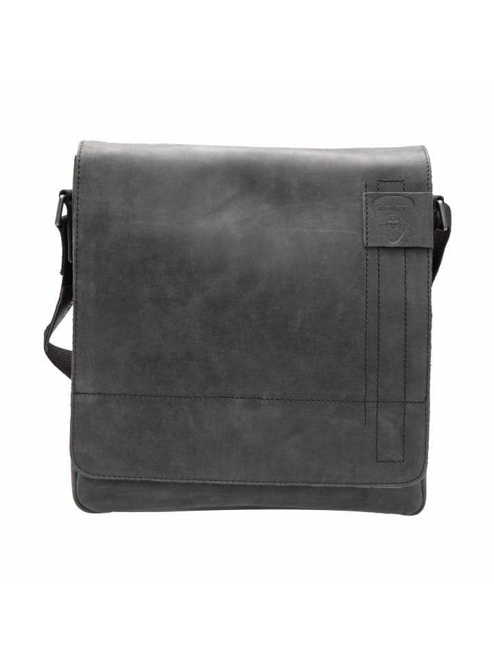 Schultertasche 'Richmond Jeremy in Schwarz 30 x 31 x 8 cm'