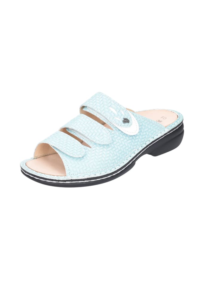 Schnürschuh in blau