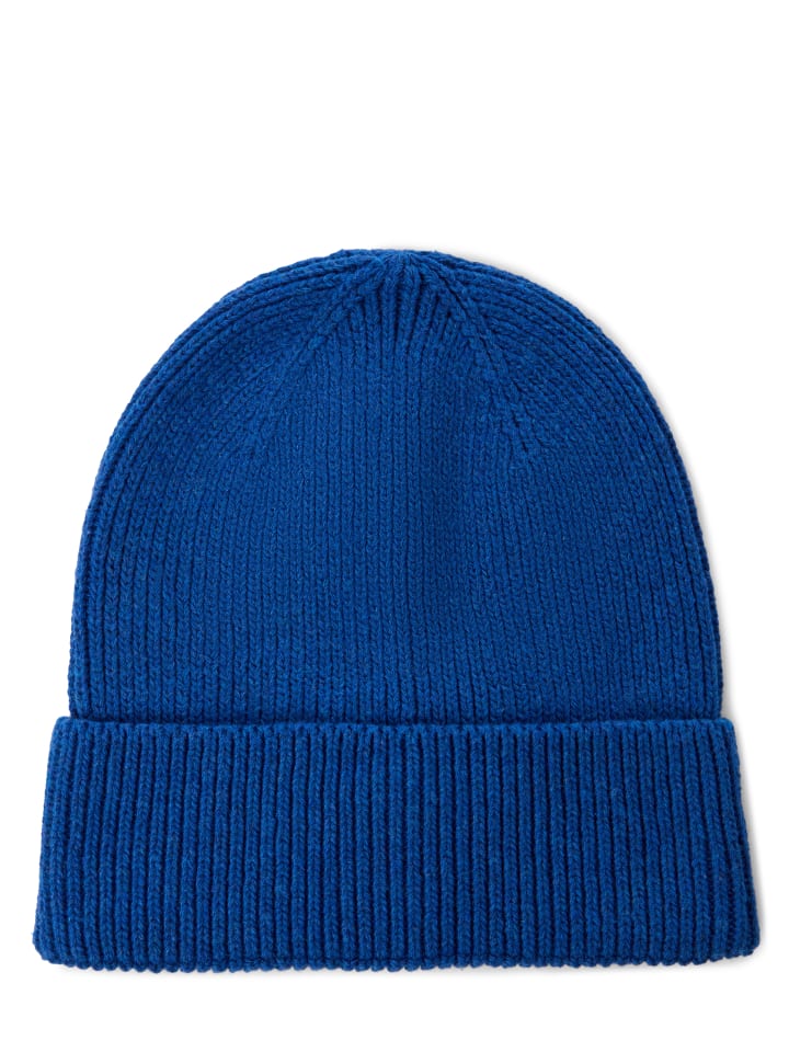 Mütze Solid in blau - 0004