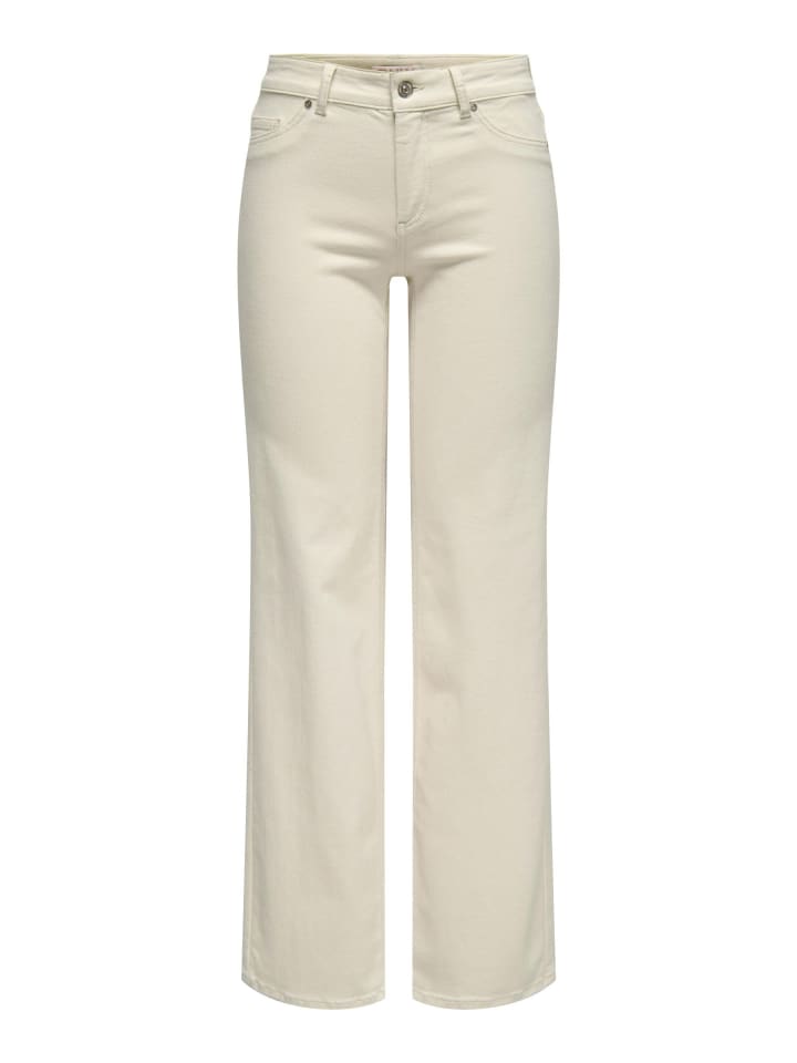 Straight-Fit jeans in Ecru
