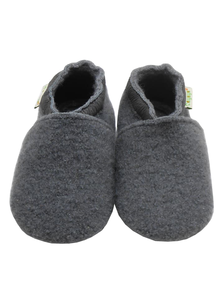 Filzschuhe für Kleinkinder in Grau