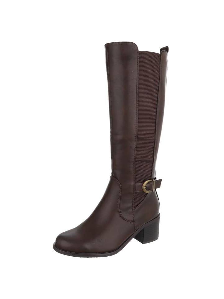 High Heel in Braun