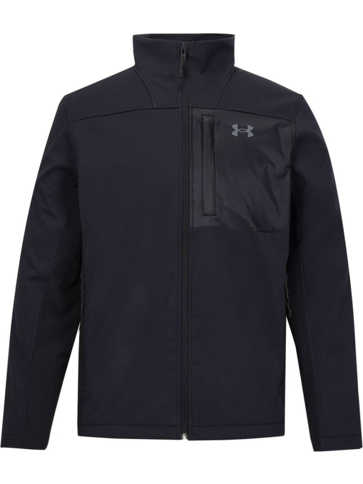 Softshelljacke "Shield Jacket" in Schwarz