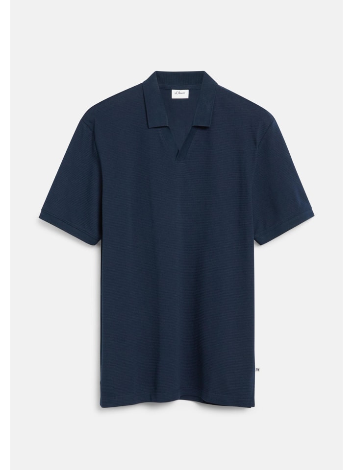 Polo-Shirt in 5978_navy