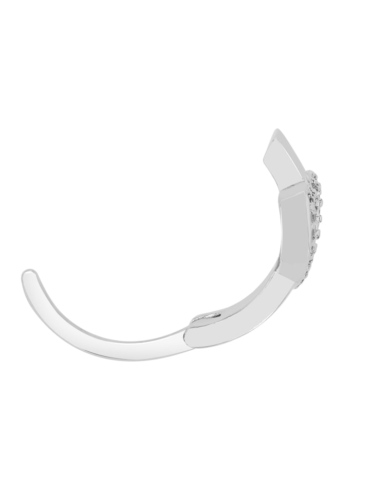 Damen Piercing aus Edelstahl in silber