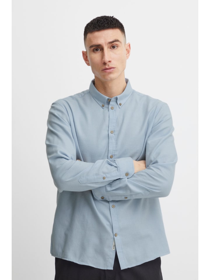Langarmhemd SDPepe in Blau