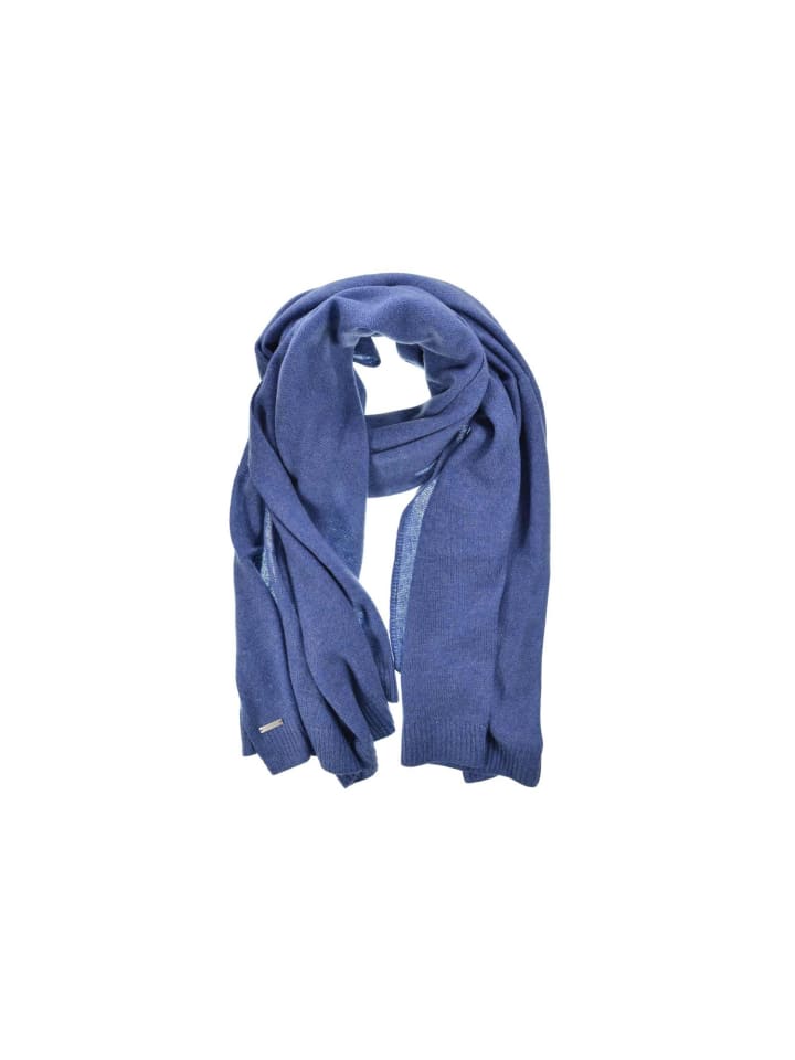 Schal in blau