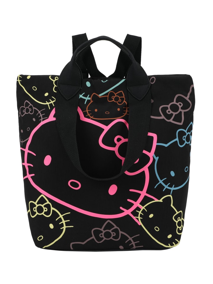 Rucksack Hello Kitty fritzi JU Limited Outline in Black Cat