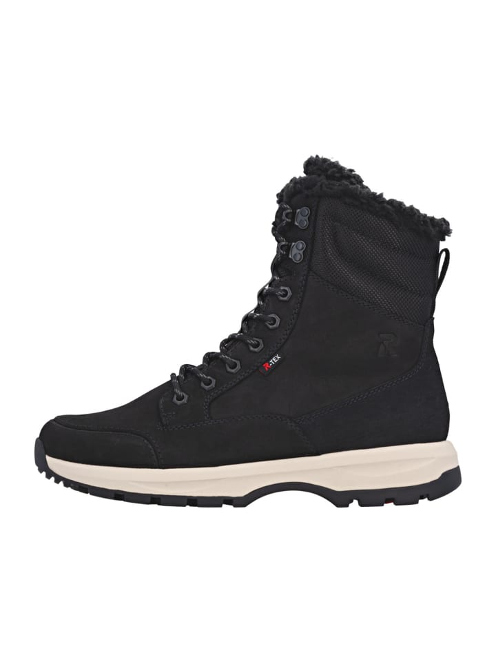 Winterstiefel U1672 in schwarz
