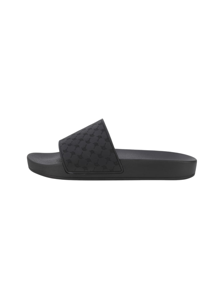 Sandale 'Stampa Fine Oceano in Schwarz'