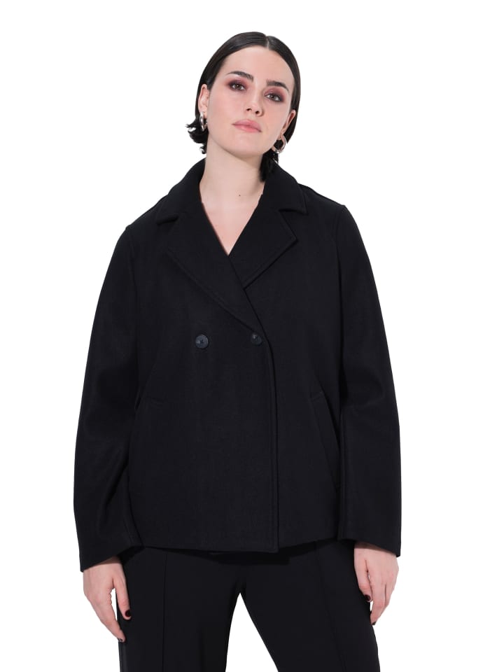 Jacke in schwarz