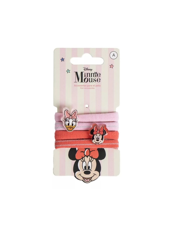 Minnie Daisy Haargummi-Set, 4 Stk.
