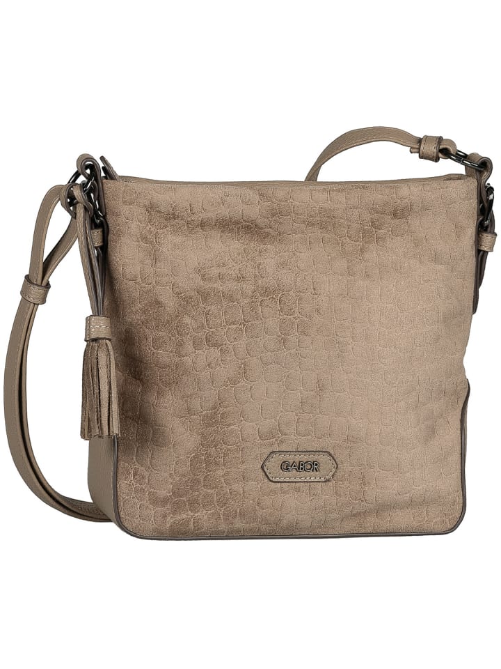 Handtasche in taupe