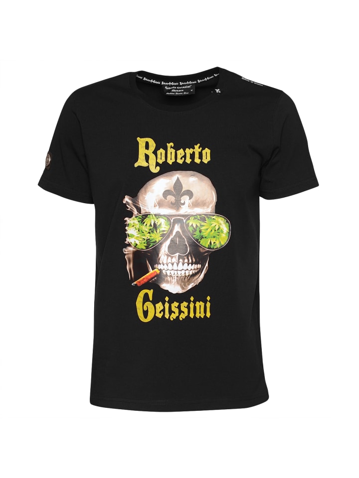 Plant Skull T-Shirt Schwarz Unisex