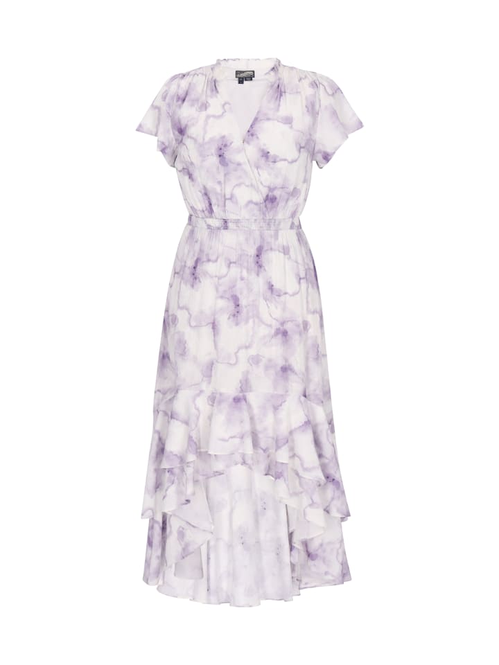 Women Dress in lilac multicolor
